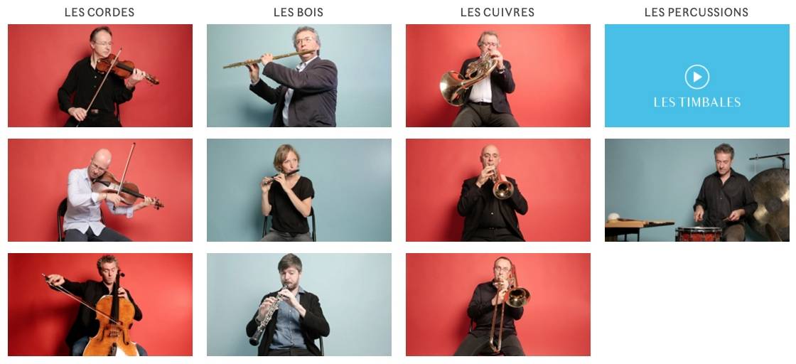 instruments orchestre de paris