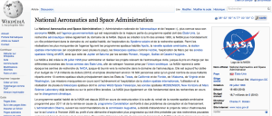 Wikipedia nasa