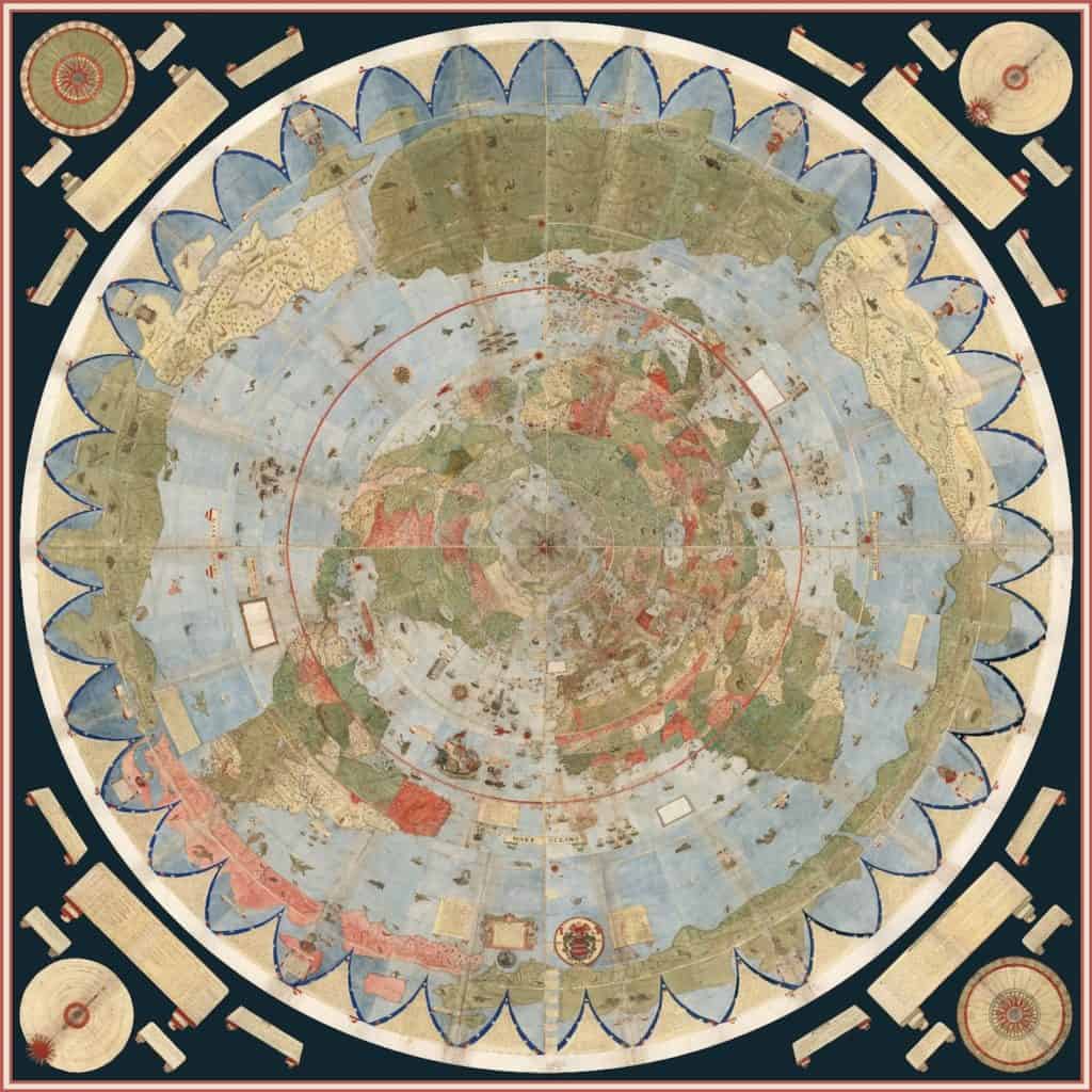 La Plus Grande Et Plus Ancienne Carte Du Monde