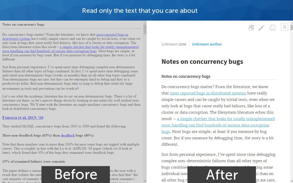 lire page web sans publicité
