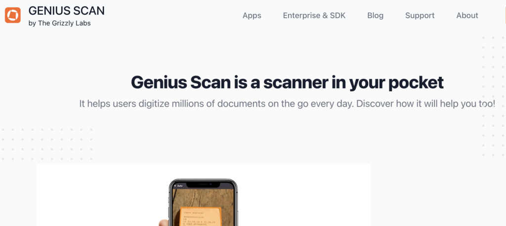 application scanner gratuite
