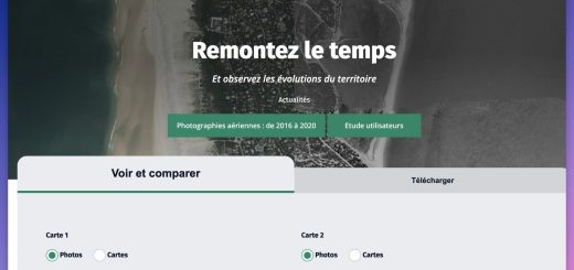 Remonter le temps cartes IGN