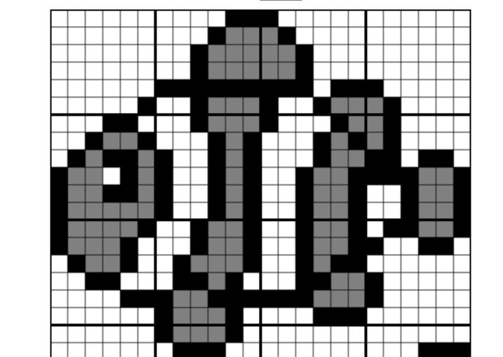 Pixel art maths