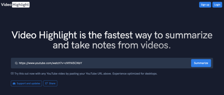Résumer une vidéo youtube et transcrire son contenu en trois clics