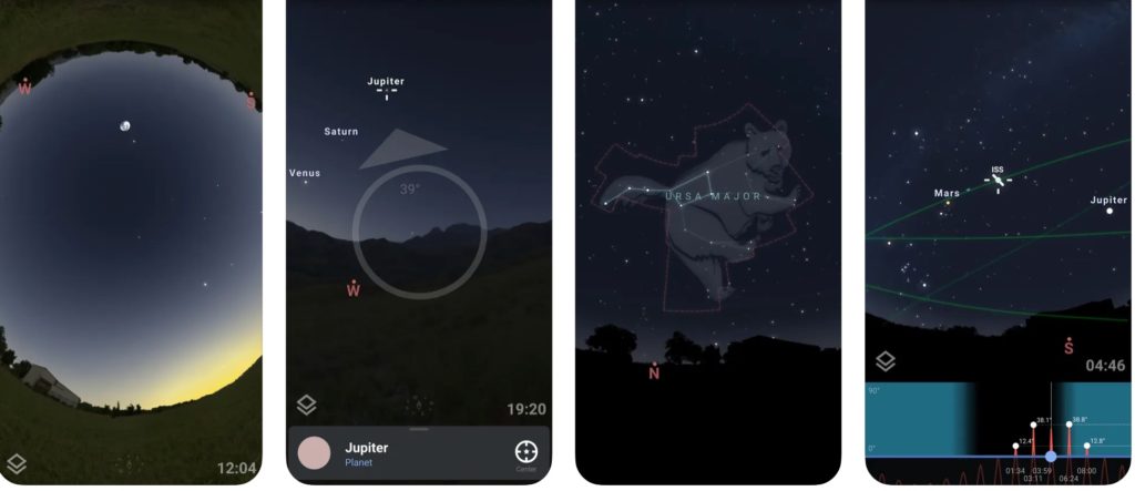 Stellarium sur mobile