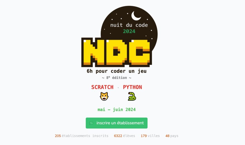 Site Nuit du code 2024