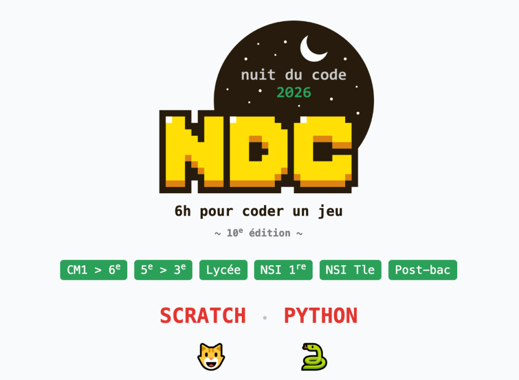 affiche nuit du code 2026