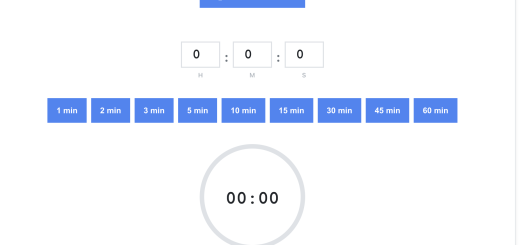 minuteur en ligne pour la classe