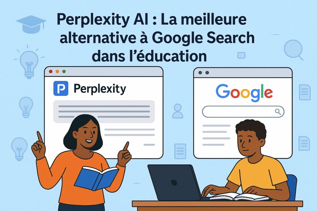 perplexity google dans l'education