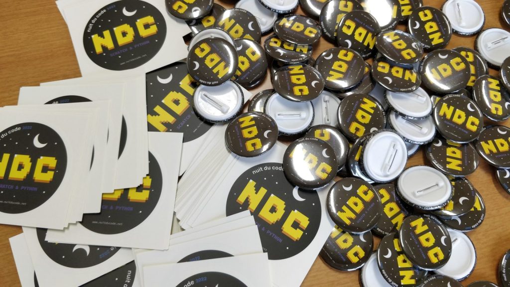 badges Nuit du code