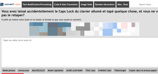 Outil pour convertir du texte en ligne