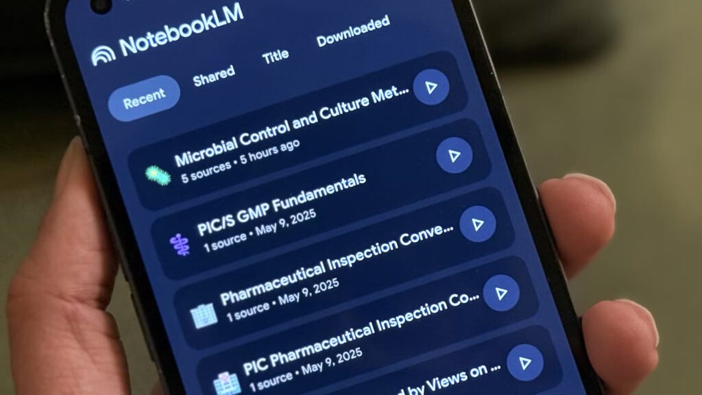 Notebooklm sur portable
