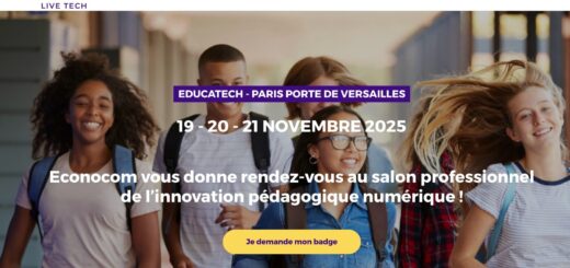 site econocom à Educatech Expo