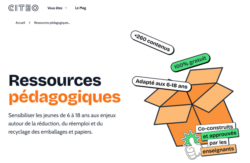 Page accueil CIteo