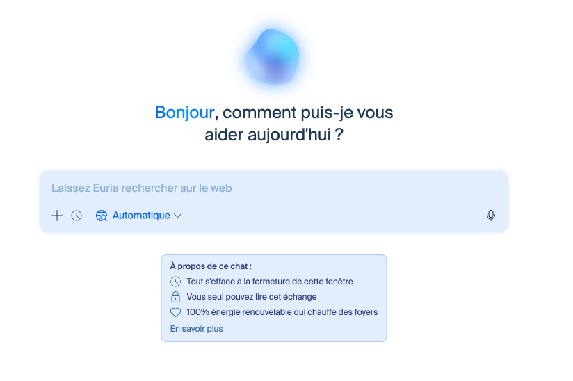 euria infomaniak ia generative respectueuse de la vie privée