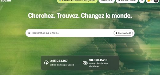 moteur de recherche ecosia