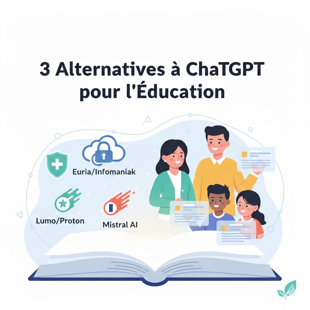 alternative a chatGPT pour l'éducation. Illustration