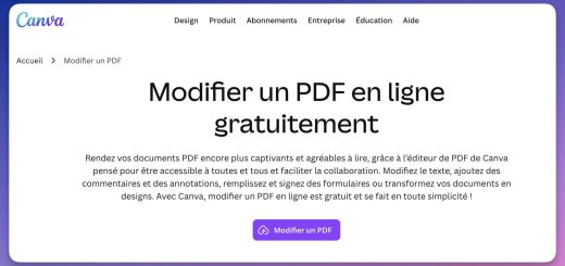 Edit a PDF with Canva. Home Page