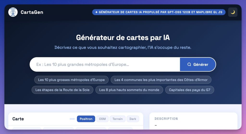 Crear un mapa a partir de texto