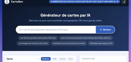 créer une carte à partir d'un texte