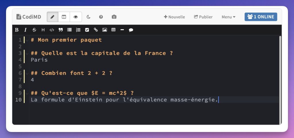 Edition of Memoir Cards