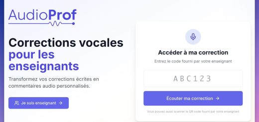 Audioprof audio corrections