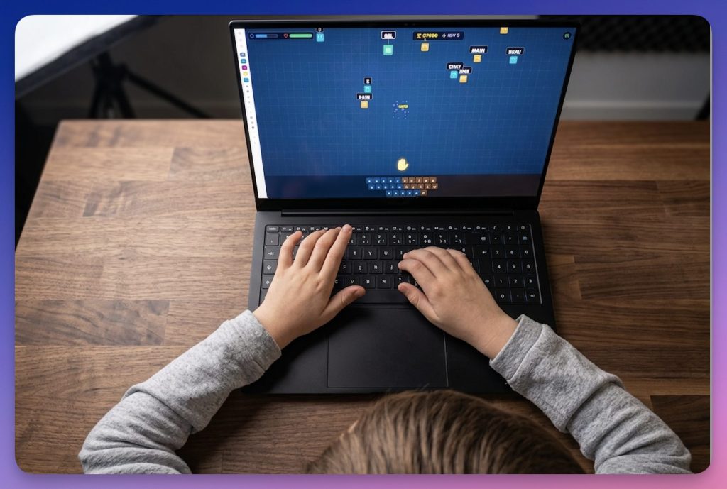 Jeu apprendre dactylographie