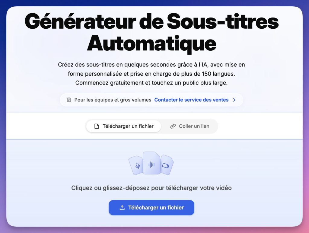 générateur de sous-titres