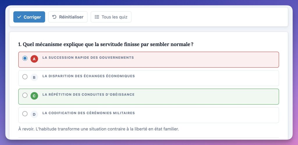 Correction bac français en ligne