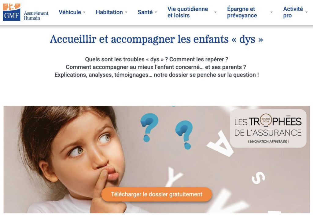 Kit pour les enfants DYD de GMF