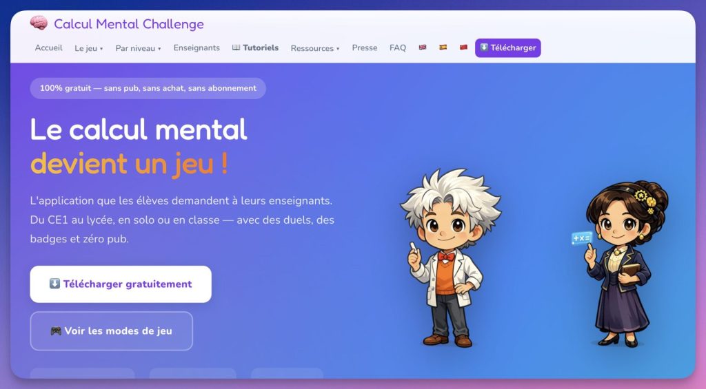 Calculation Mental Challenge