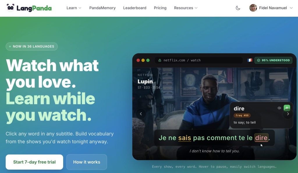 Apprendre une langue avec Netflix