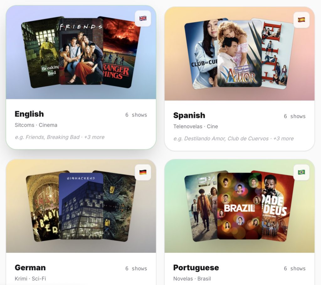 Apprendre une langue avec Netflix