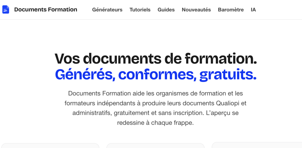 documents formation qualiopi