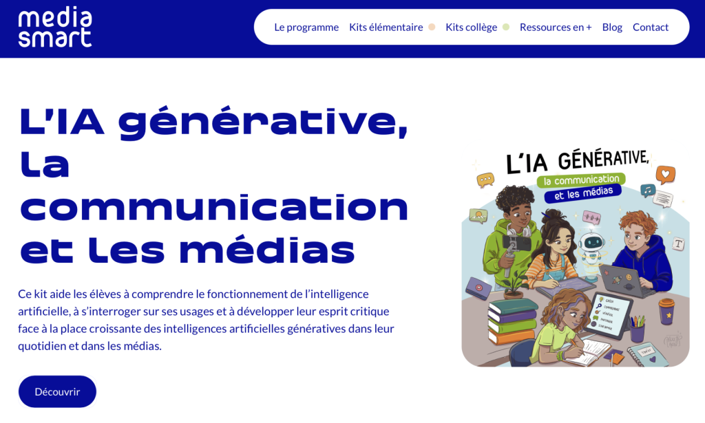 homepage IA Mediasmart kit