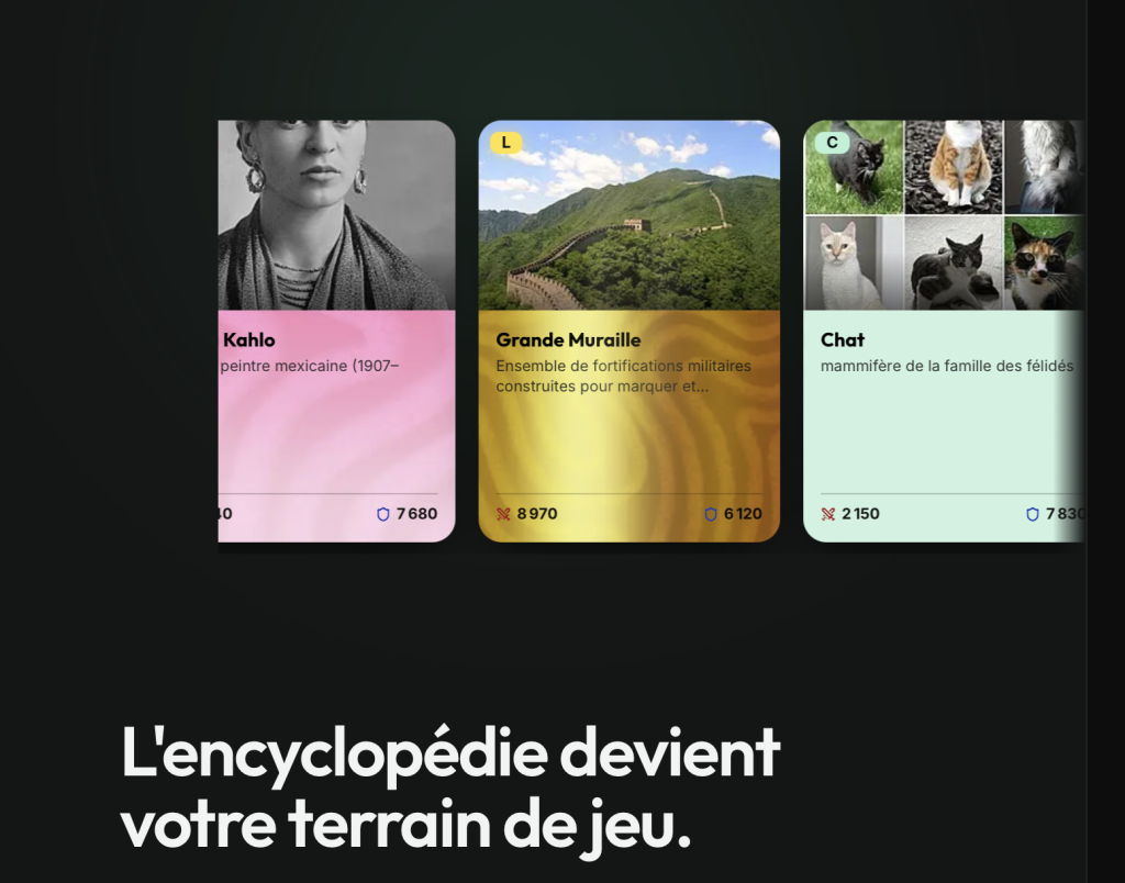 wikimaster jeu de cartes avec Wikimedia